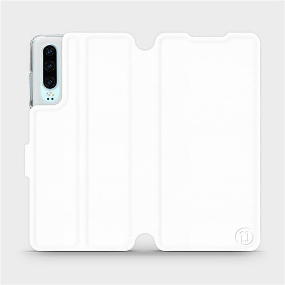 Hülle für Huawei P30 - Farbe White&Orange