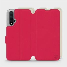 Hülle für Huawei Honor 20 - Farbe Rot mit Platin