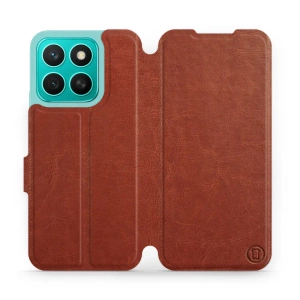 Hülle für Huawei Honor X8c - Farbe Brown&Orange