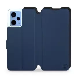 Hülle für Xiaomi Redmi Note 12 5G - Farbe Marine mit Schwarz