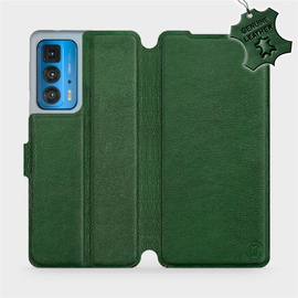 Hülle für Motorola Edge 20 Pro - Farbe Green Leather