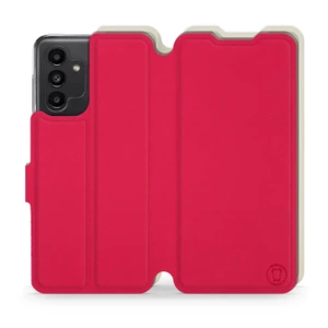 Hülle für Samsung Galaxy A13 5G - Farbe Rot mit Platin