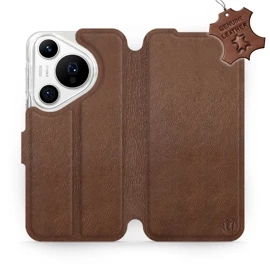 Hülle für Huawei Pura 70 Pro - Farbe Brown Leather