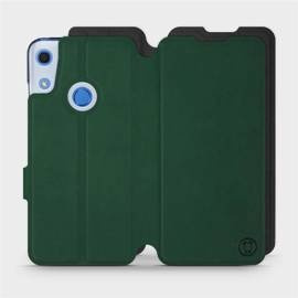 Hülle für Huawei Y6S - Farbe Grün mit Schwarz