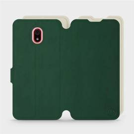 Hülle für Xiaomi Redmi 8A - Farbe Grün mit Platin