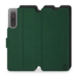 Hülle für Sony Xperia 10 V - Farbe Grün mit Schwarz