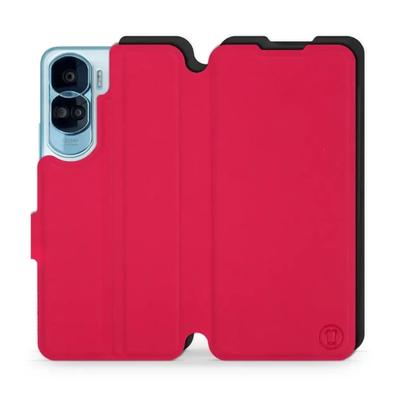 Hülle für Huawei Honor 90 Lite - Farbe Rot mit Schwarz