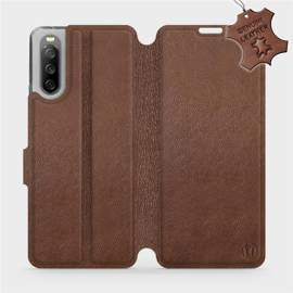 Hülle für Sony Xperia 10 III - Farbe Brown Leather
