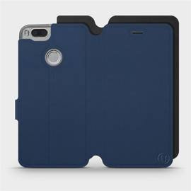 Hülle für Xiaomi Mi A1 - Farbe Marine mit Schwarz