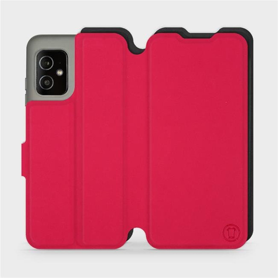 Hülle für Asus Zenfone 8 - Farbe Rot mit Schwarz
