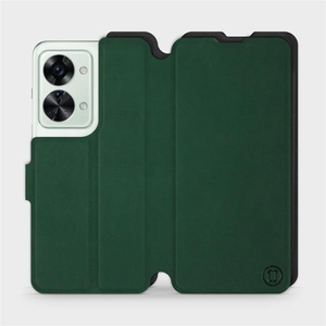 Hülle für OnePlus Nord 2T 5G - Farbe Grün mit Schwarz