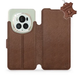 Hülle für Huawei Honor Magic6 Pro - Farbe Brown Leather