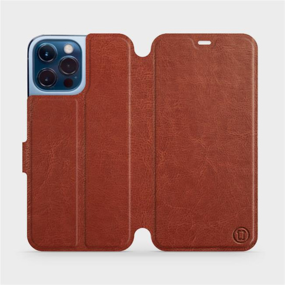Hülle für Apple iPhone 13 Pro Max - Farbe Brown&Orange