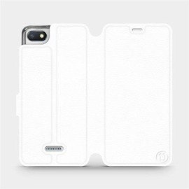 Hülle für Xiaomi Redmi 6A - Farbe White&Orange