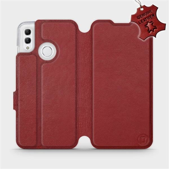 Hülle für Huawei Honor 10 Lite - Farbe Dark Red Leather