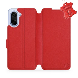 Hülle für OnePlus Nord CE5 - Farbe Red Leather