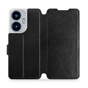 Hülle für Realme C55 - Farbe Black&Orange