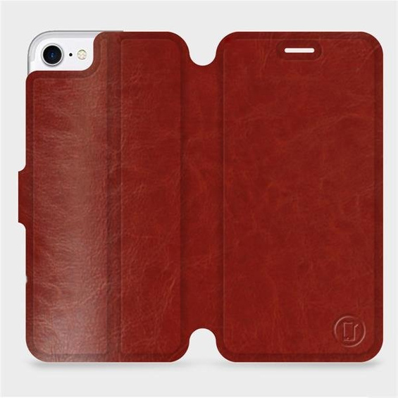 Hülle für Apple iPhone 8 - Farbe Brown&Gray