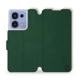 Hülle für Xiaomi POCO M6 Pro - Farbe Grün mit Platin