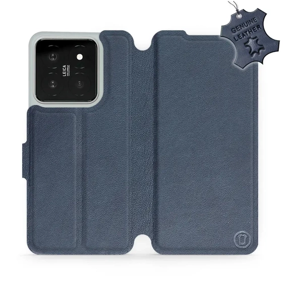 Hülle für Xiaomi 14 - Farbe Blue Leather