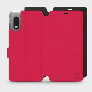 Hülle für Samsung Galaxy Xcover Pro - Farbe Rot mit Schwarz