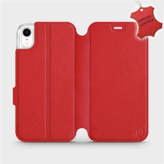 Hülle für Apple iPhone XR - Farbe Red Leather