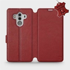 Hülle für Huawei Mate 10 Pro - Farbe Dark Red Leather