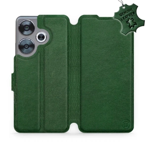 Hülle für Xiaomi POCO F6 - Farbe Green Leather