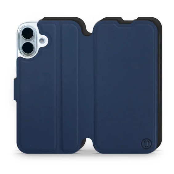 Hülle für Apple iPhone 17 - Farbe Marine mit Schwarz