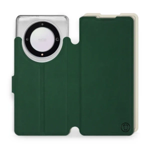 Hülle für Huawei Honor Magic5 Lite 5G - Farbe Grün mit Platin