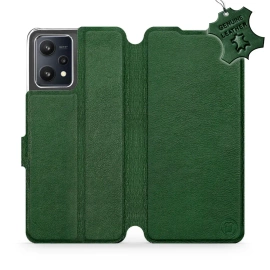 Hülle für Realme 9 5G - Farbe Green Leather