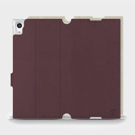 Hülle für Sony Xperia XA1 Ultra - Farbe Burgund mit Platin