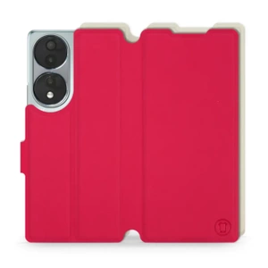 Hülle für Huawei Honor 70 - Farbe Rot mit Platin