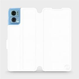 Hülle für Motorola Moto E22 - Farbe White&Gray