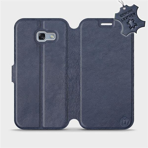 Hülle für Samsung Galaxy A5 2017 - Farbe Blue Leather