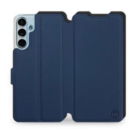 Hülle für Samsung Galaxy M55 5G - Farbe Marine mit Schwarz