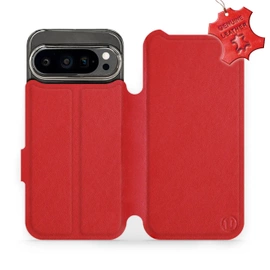 Hülle für Google Pixel 9 Pro - Farbe Red Leather