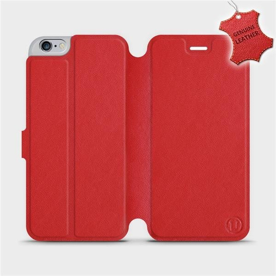 Hülle für Apple iPhone 6s Plus - Farbe Red Leather