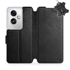 Hülle für OPPO A79 5G - Farbe Black Leather
