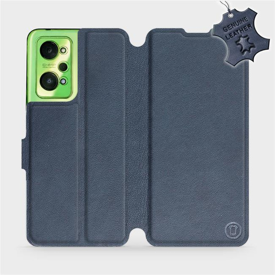 Hülle für Realme GT Neo 2 - Farbe Blue Leather