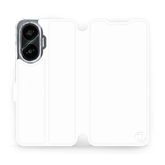 Hülle für Xiaomi POCO F7 - Farbe White&Orange