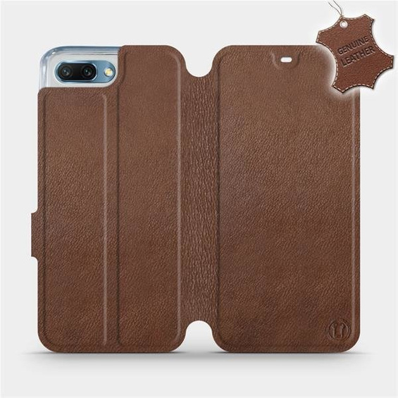 Hülle für Huawei Honor 10 - Farbe Brown Leather