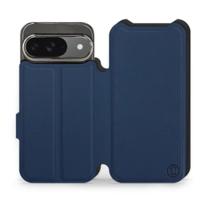 Hülle für Google Pixel 9 - Farbe Marine mit Schwarz