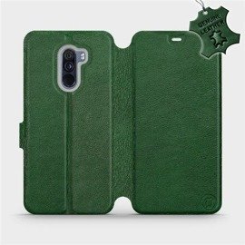 Hülle für Xiaomi Pocophone F1 - Farbe Green Leather