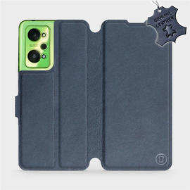 Hülle für Realme GT Neo 2 - Farbe Blue Leather