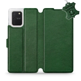 Hülle für Samsung Galaxy S10 Lite - Farbe Green Leather