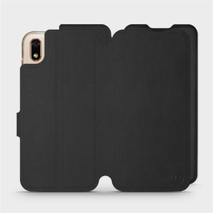 Hülle für Huawei Y5 2019 - Farbe Schwarz mit Schwarz