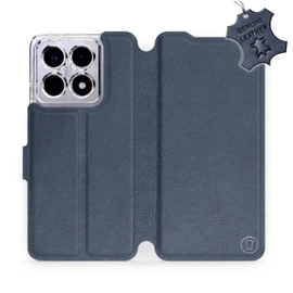 Hülle für Xiaomi 14T Pro - Farbe Blue Leather