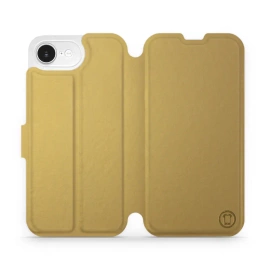 Hülle für Apple iPhone 16e - Farbe Gold&Orange