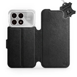Hülle für Xiaomi Poco F8 Pro - Farbe Black Leather